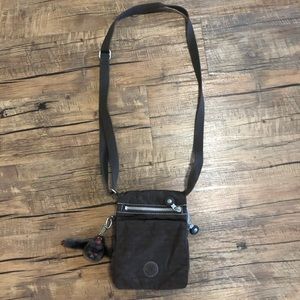 Kipling brown small cross body bag